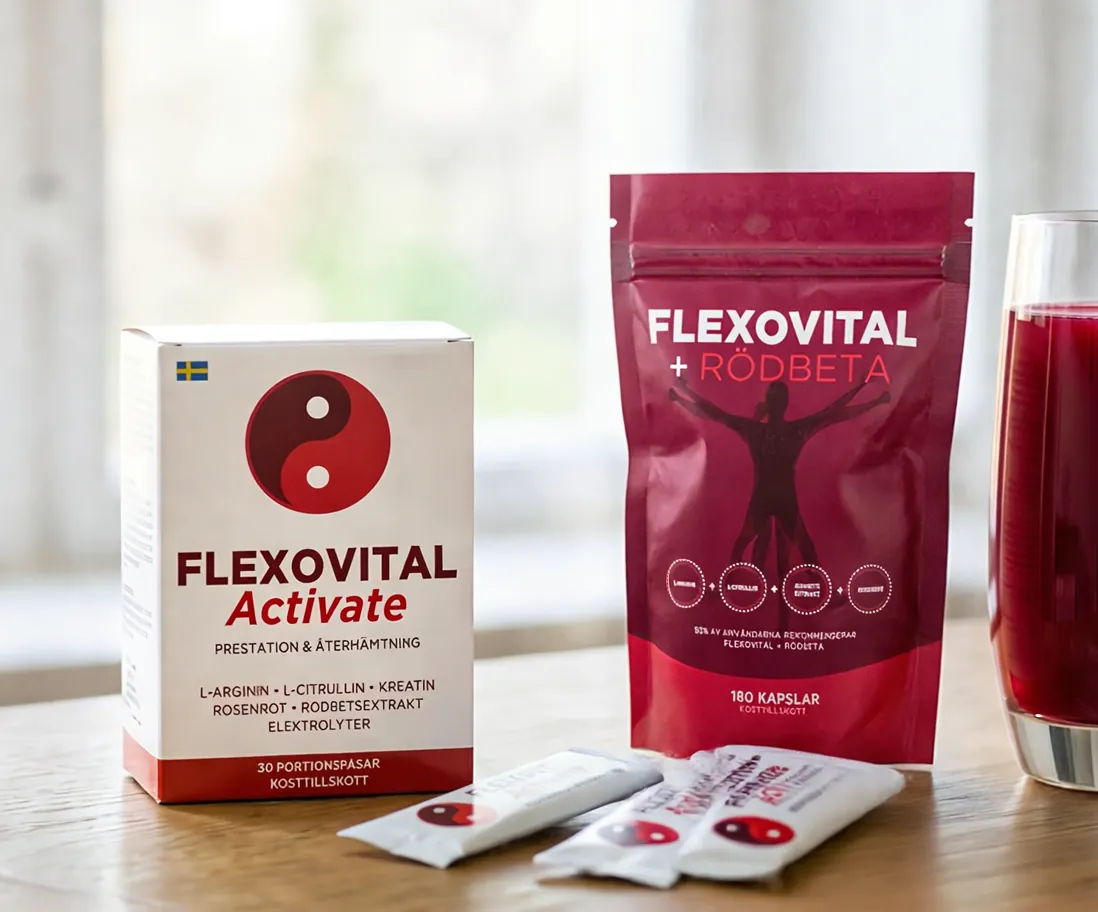 Flexovital+Rödbeta och Activate